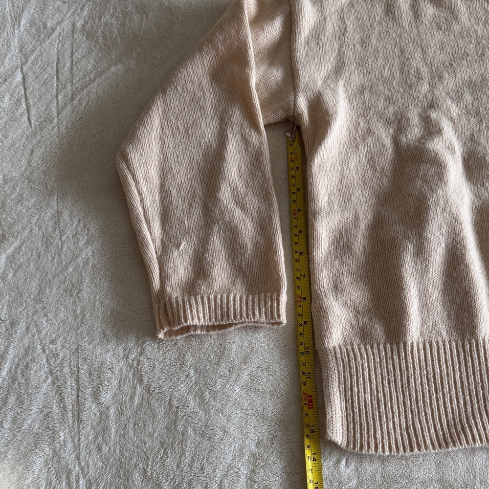Women’s Cozy Knit Sweater Set in Light Beige - Picture 4 of 13